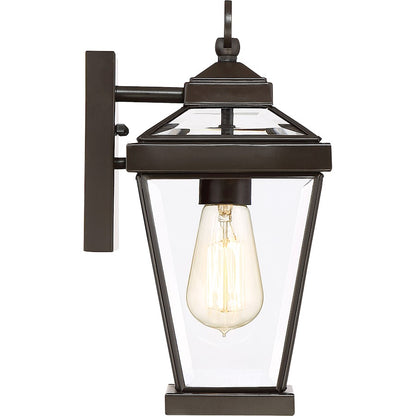 Quoizel Ravine 1 Light 100W Outdoor Wall Lantern, Sm, Western Bronze
