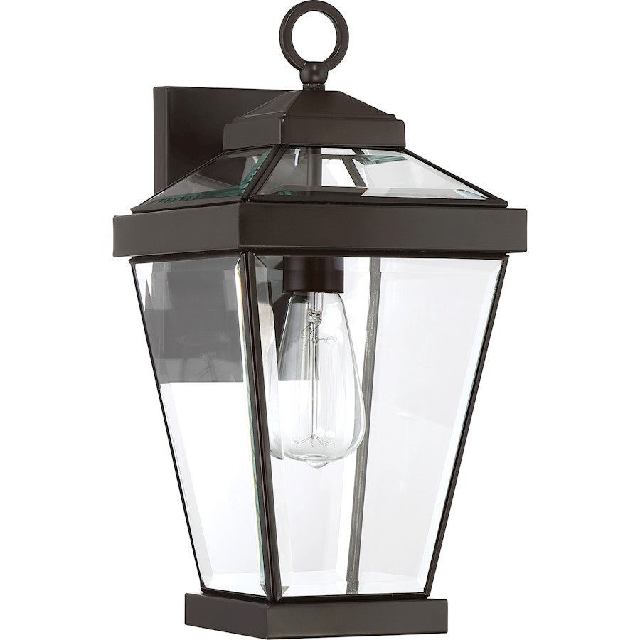 Quoizel Ravine 1 Lt 100W Outdoor Wall Lantern, Med, Western Bronze