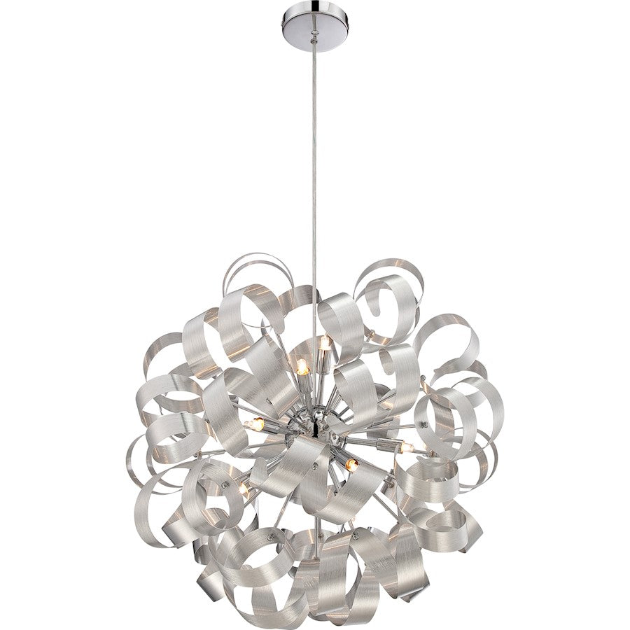 Quoizel Ribbons Pendant in Millenia