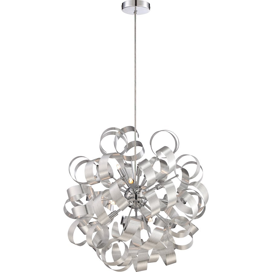 Quoizel Ribbons Pendant in Millenia