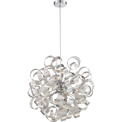Quoizel Ribbons Pendant in Millenia