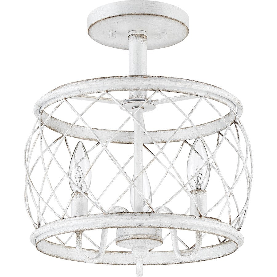 Quoizel Dury 12" Semi-Flush Mount