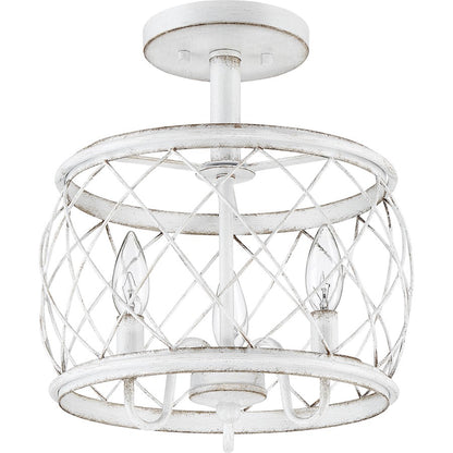 Quoizel Dury 12" Semi-Flush Mount