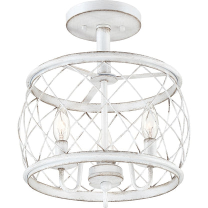 Quoizel Dury 12" Semi-Flush Mount