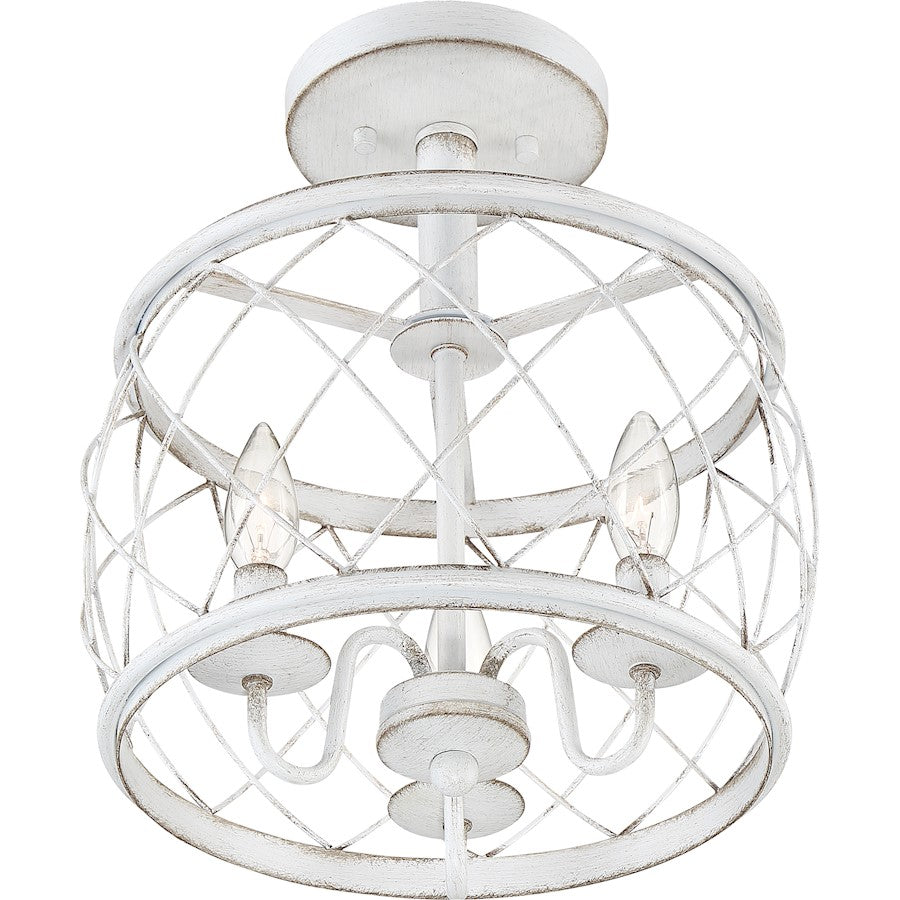 Quoizel Dury 12" Semi-Flush Mount