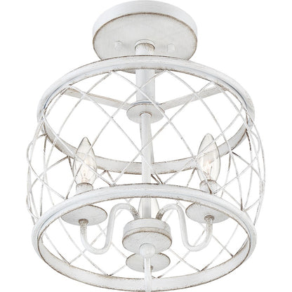 Quoizel Dury 12" Semi-Flush Mount