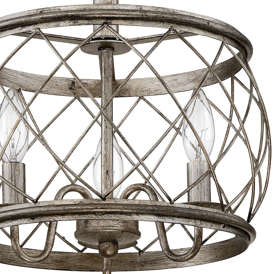 Quoizel Dury 12" Semi-Flush Mount