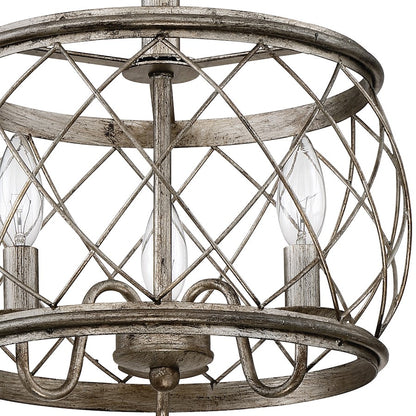 Quoizel Dury 12" Semi-Flush Mount