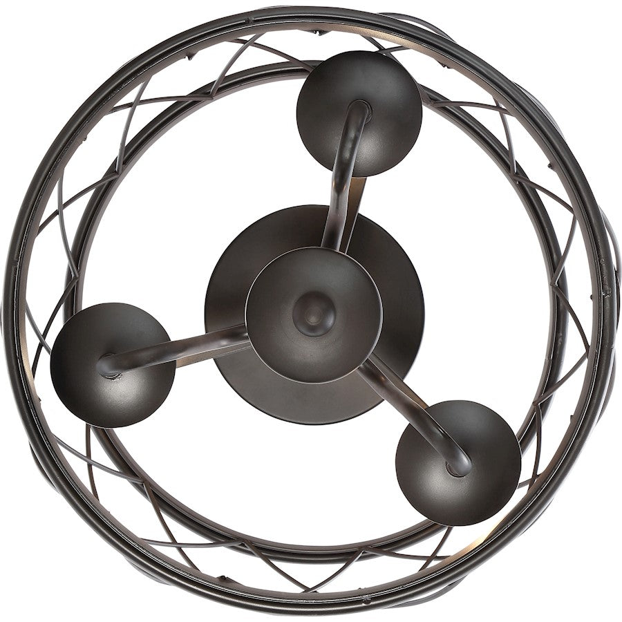 Quoizel Dury 12" Semi-Flush Mount