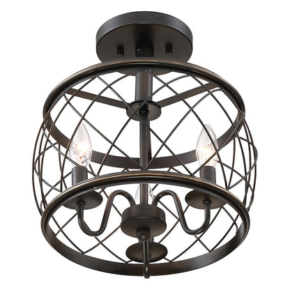 Quoizel Dury 12" Semi-Flush Mount