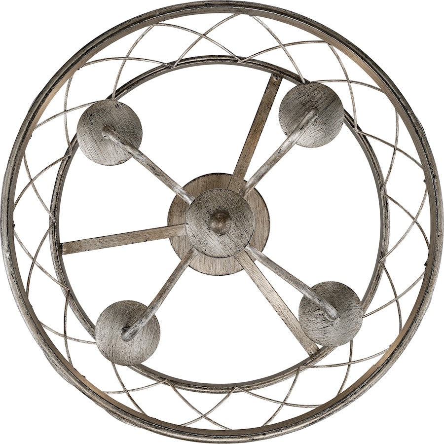 Quoizel Dury 4 Light Semi-Flush Mount