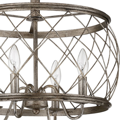 Quoizel Dury 4 Light Semi-Flush Mount