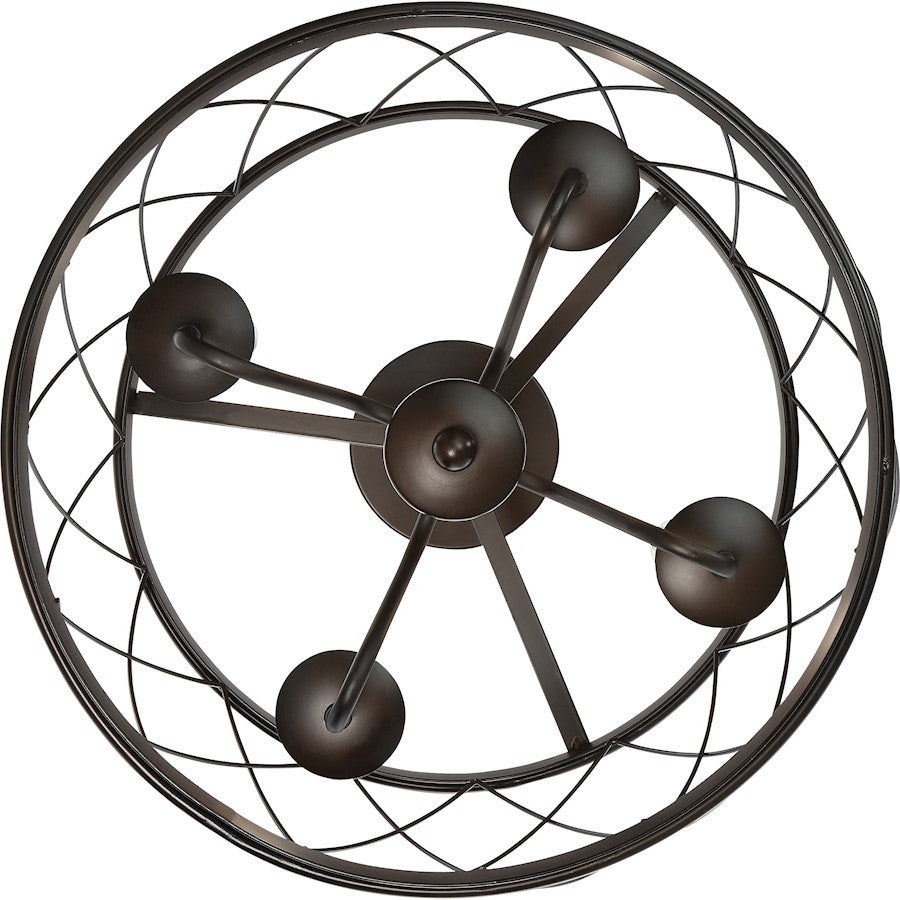 Quoizel Dury 4 Light Semi-Flush Mount