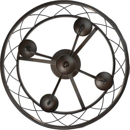 Quoizel Dury 4 Light Semi-Flush Mount