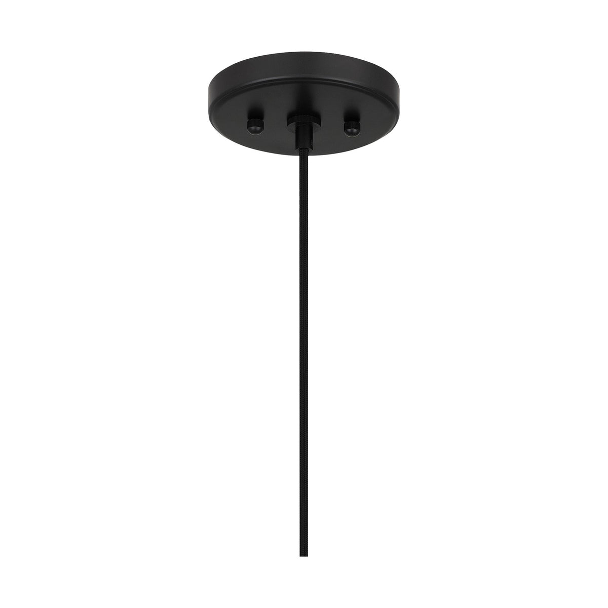 Quoizel Romain 9in 1-Light Mini Pendant | Bohemian Earth Black and Seagrass Rattan | Kitchen Island & Dining Nook | Model RMI1509EK
