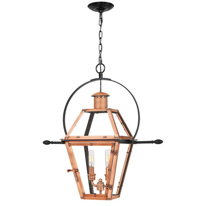 Quoizel Rue De Royal 2 Light Outdoor Hanging Lantern