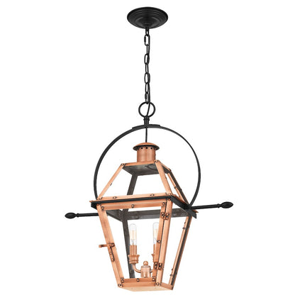 Quoizel Rue De Royal 2 Light Outdoor Hanging Lantern