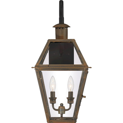 2 Light Large Outdoor Wall Lantern