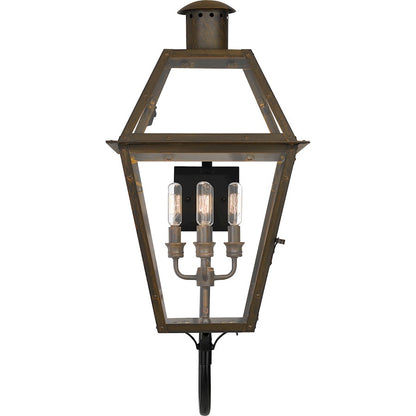 4 Light Outdoor Wall Lantern