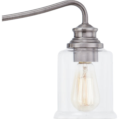 Quoizel Rover 3 Light Bath Vanity, Polished Antique Nickel