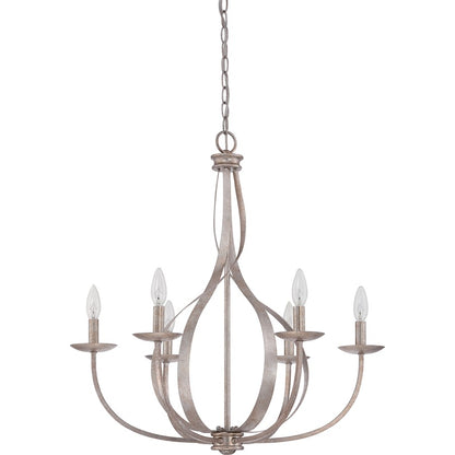 Quoizel Serenity Chandelier, Italian Fresco