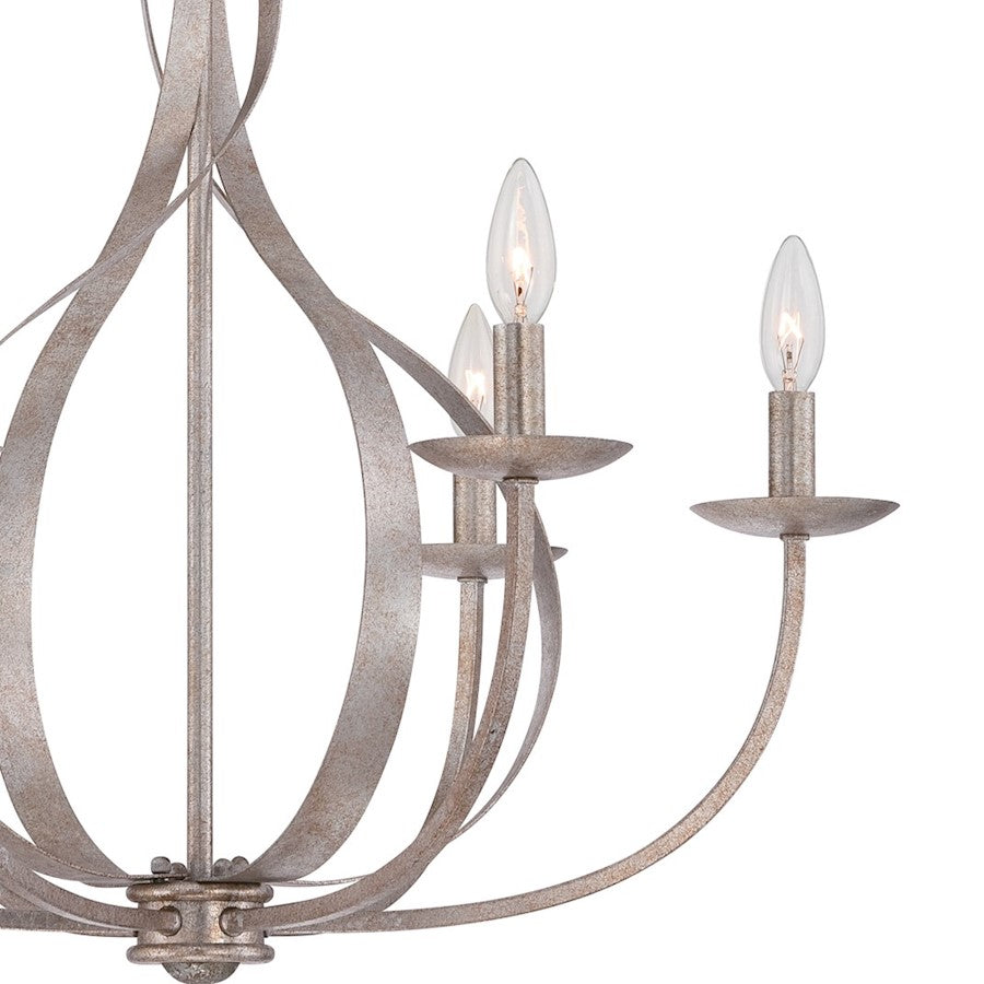 Quoizel Serenity Chandelier, Italian Fresco
