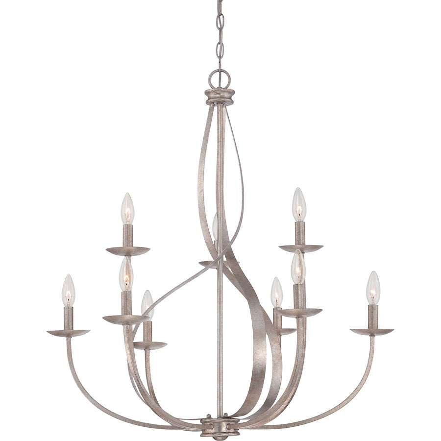 Quoizel Serenity Chandelier, Italian Fresco