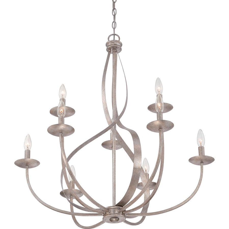 Quoizel Serenity Chandelier, Italian Fresco
