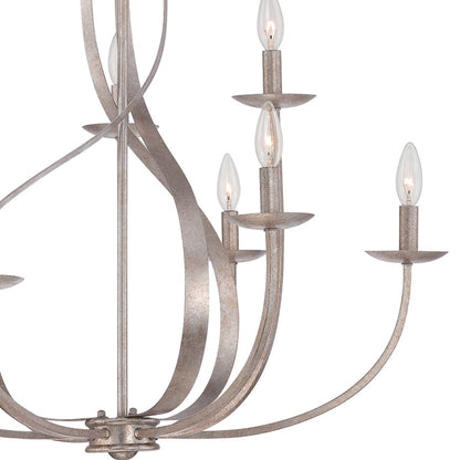 Quoizel Serenity Chandelier, Italian Fresco