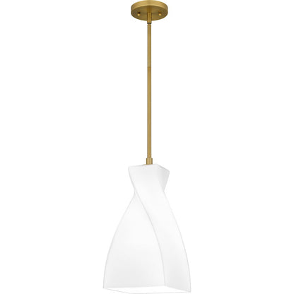 1 Light 16" Mini Pendant, Gold