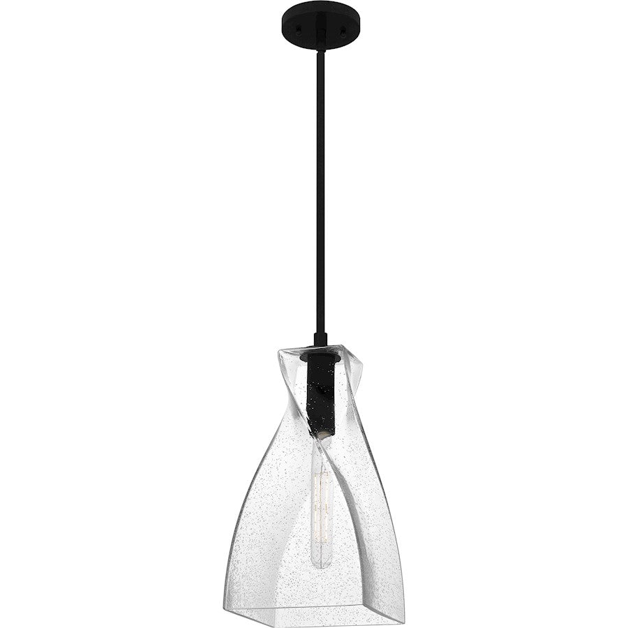 1 Light 16" Mini Pendant, Black