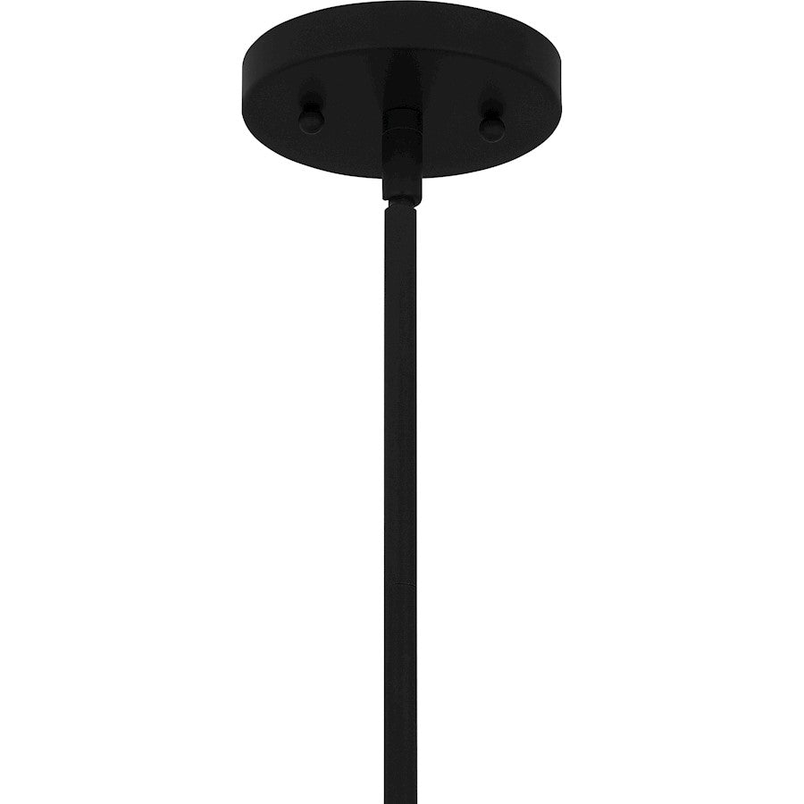 1 Light 16" Mini Pendant, Black