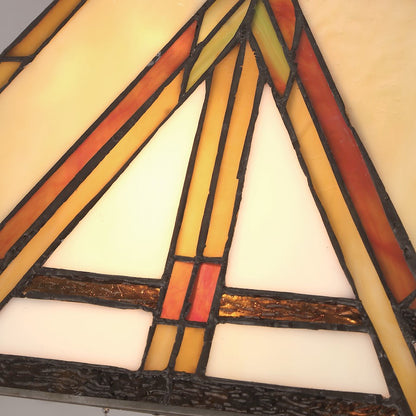 Quoizel Tiffany 2 Light Table Lamp in Russet