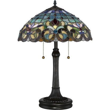 Tiffany Table Lamp, Vintage Bronze