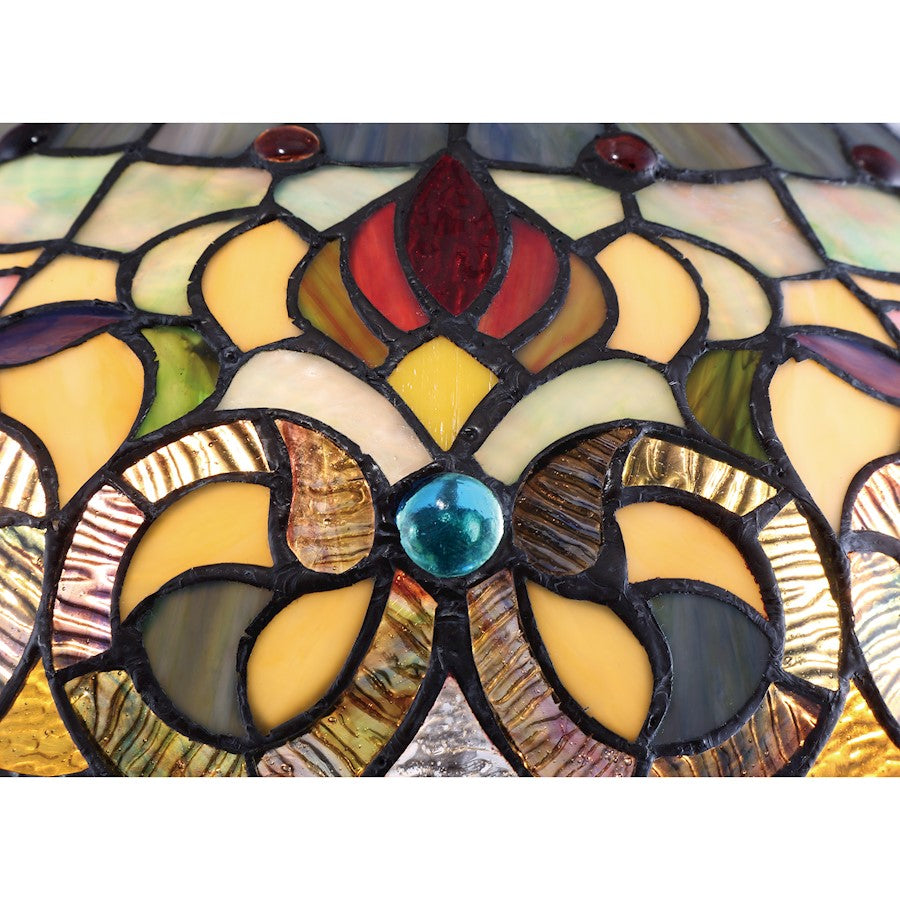 Tiffany Table Lamp, Vintage Bronze