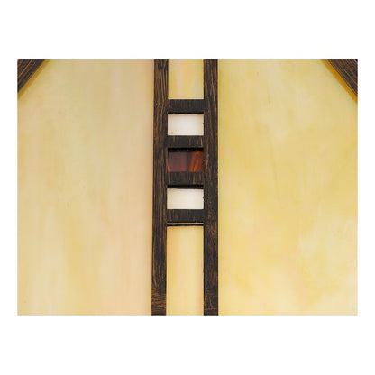 17" Square Tiffany Table Lamp, Sampled