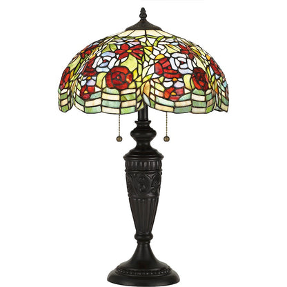 Privette Table Lamp, Vintage Bronze/Tiffany