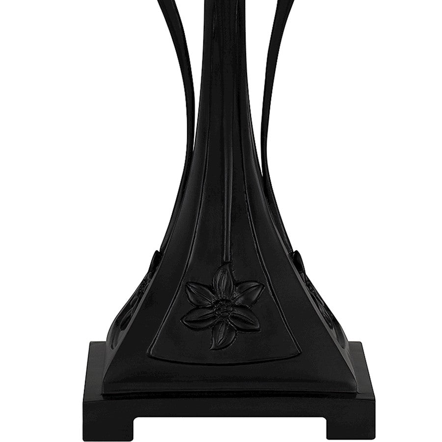 Yosemite Table Lamp, Matte Black/Multicolor Art