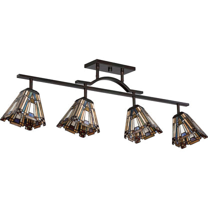 Quoizel Inglenook 4 Light Ceiling Track Lights, Valiant Bronze