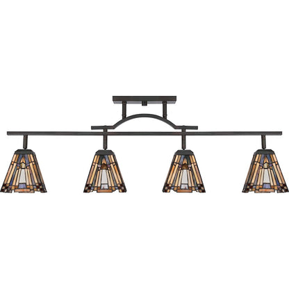 Quoizel Inglenook 4 Light Ceiling Track Lights, Valiant Bronze