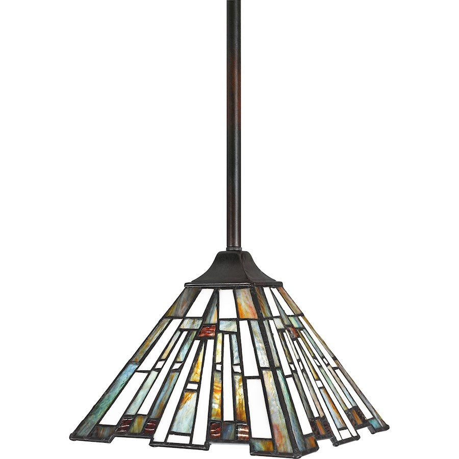 1 Light Mini Pendant, Valiant Bronze
