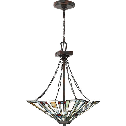 3 Light Pendant, Valiant Bronze