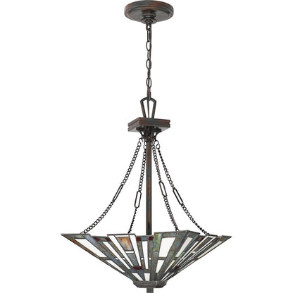 3 Light Pendant, Valiant Bronze