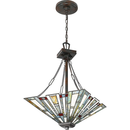 3 Light Pendant, Valiant Bronze
