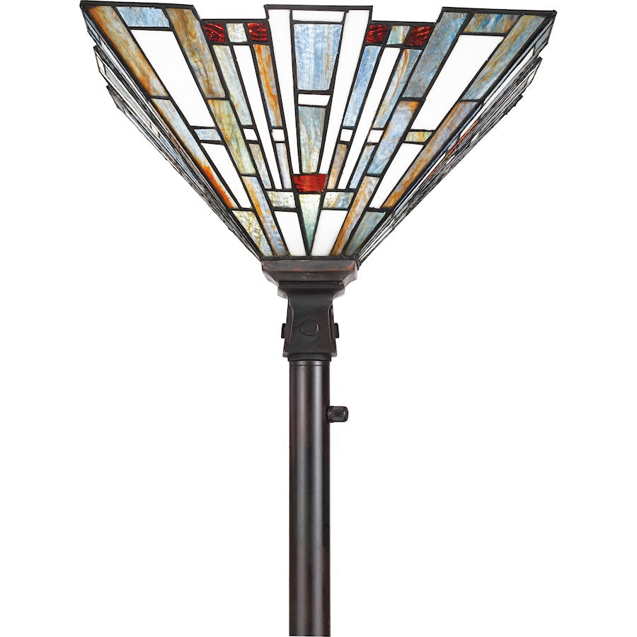 Quoizel Maybeck Floor Lamp, Valiant Bronze