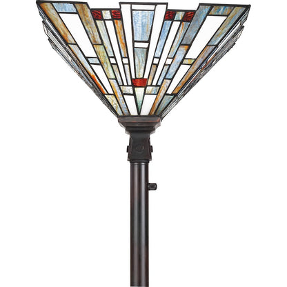 Quoizel Maybeck Floor Lamp, Valiant Bronze