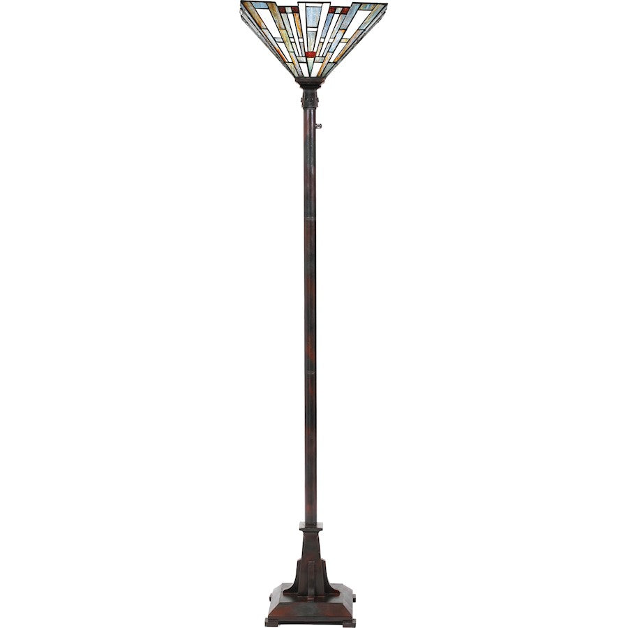 Quoizel Maybeck Floor Lamp, Valiant Bronze
