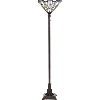 Quoizel Maybeck Floor Lamp, Valiant Bronze
