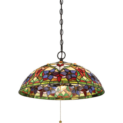 3 Light Pendant, Vintage Bronze