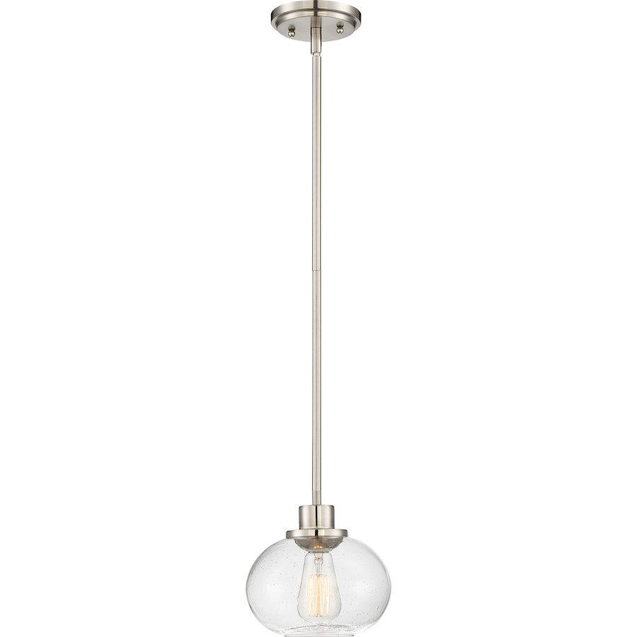 1 Light, Brushed Nickel